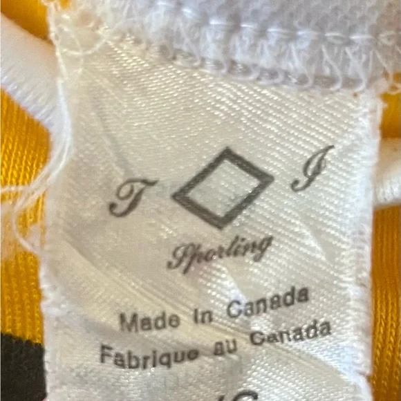 Vintage! Vibrant Yellow Tank Top with 'Thriller' Design - Picture 3 of 6